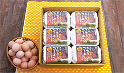尾張純系名古屋コ－チン卵 6個入×6パック